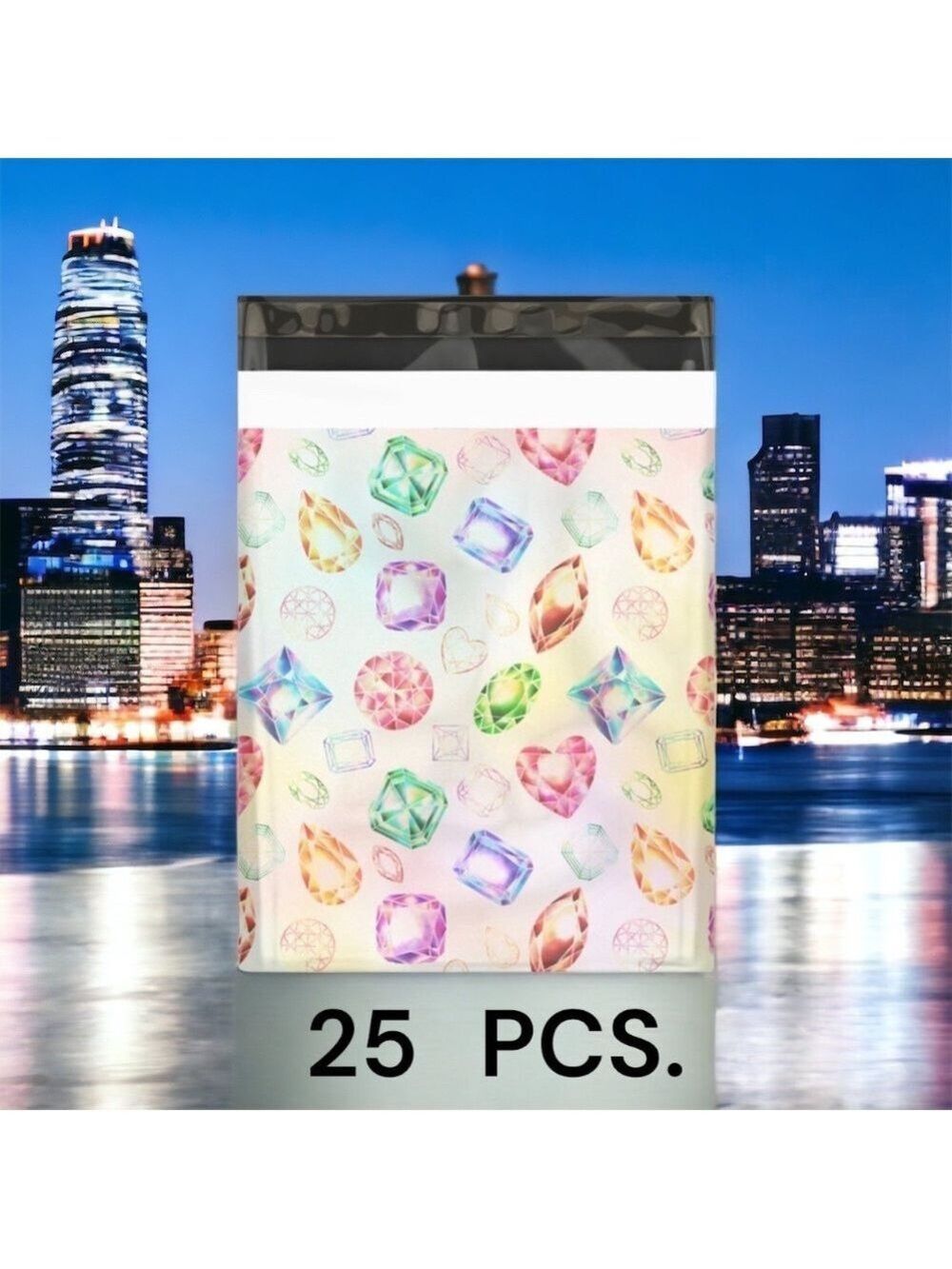 25 10X13 Poly Mailers Gems & Jewels PRICE IS FIRM - Picture 8 of 13